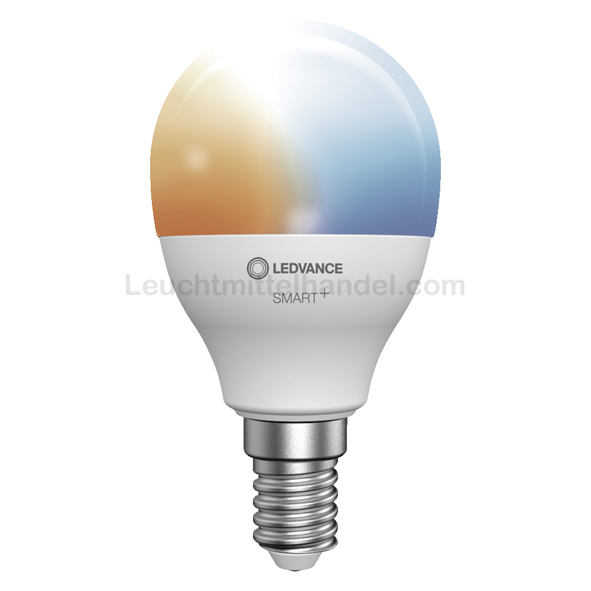Ledvance Smart+ Mini Bulb Tunable White 40  4.9 W/2700…6500 K E14 